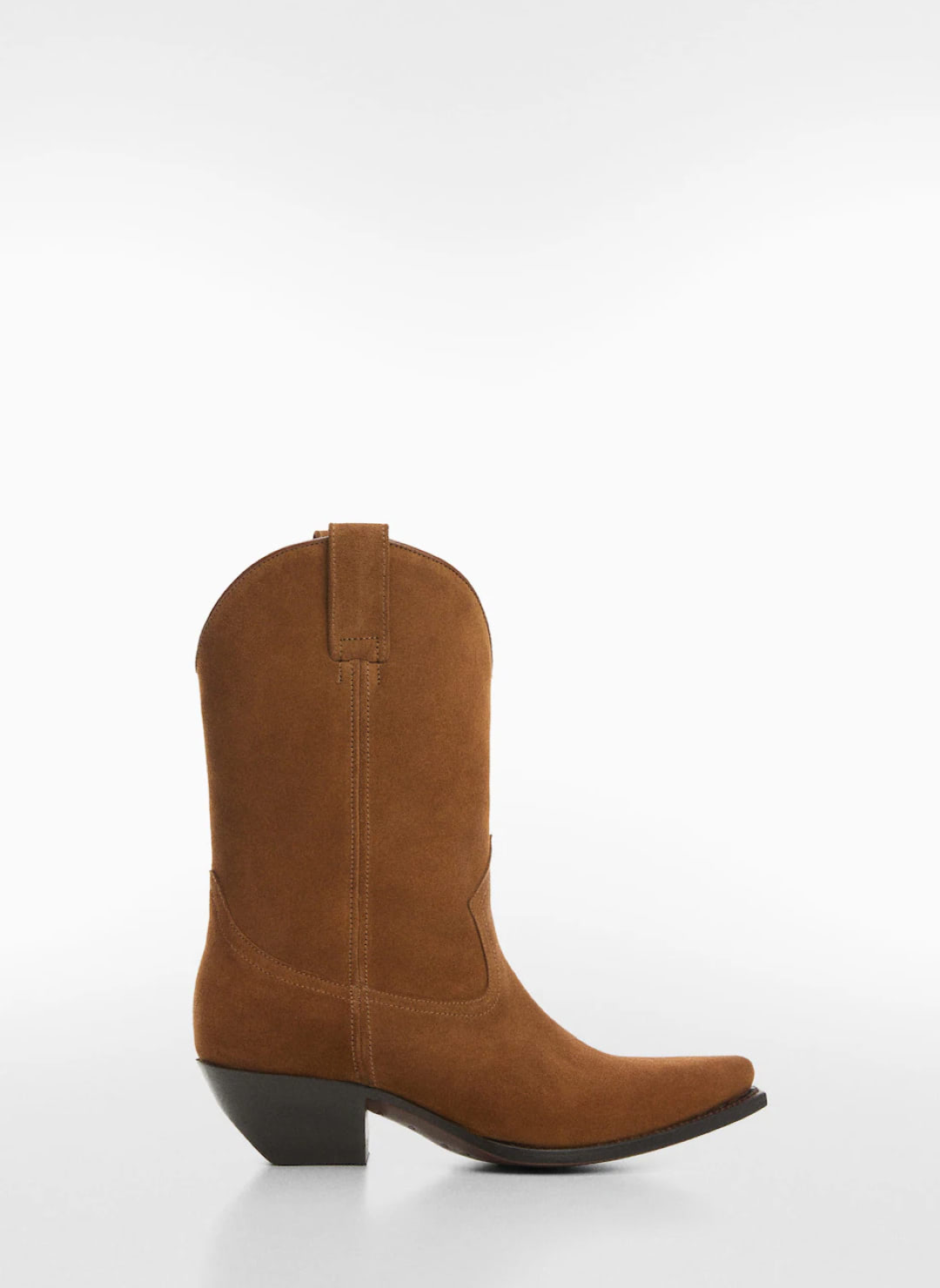 Cowboy split leather ankle boot - Image 3