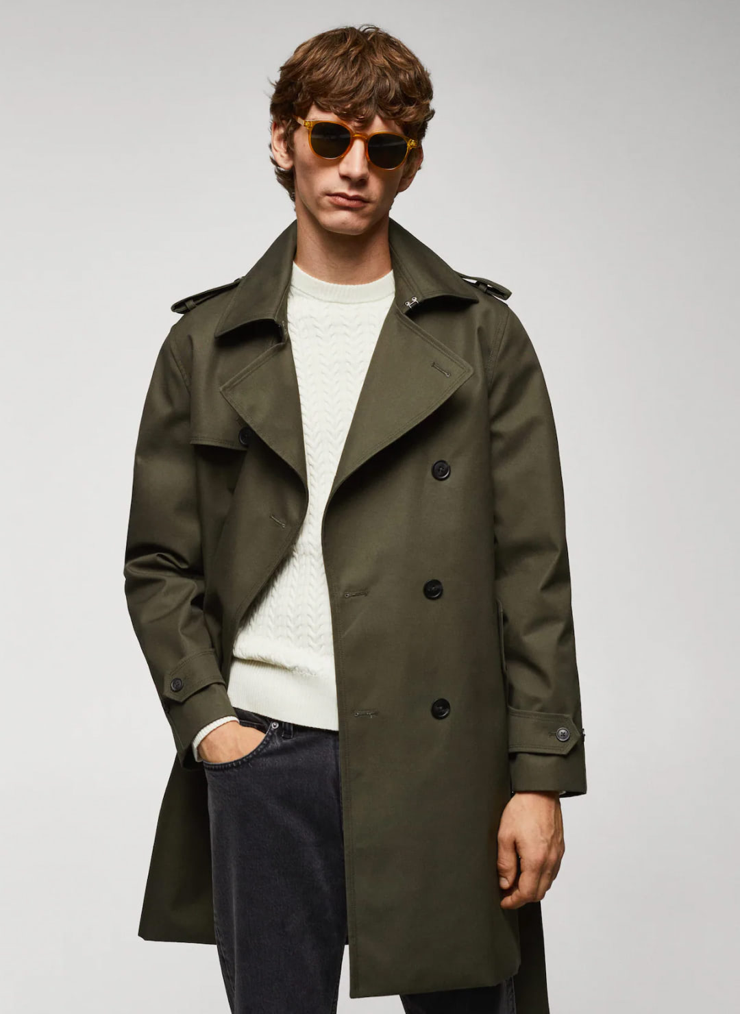 Classic water-repellent trench coat - Image 2