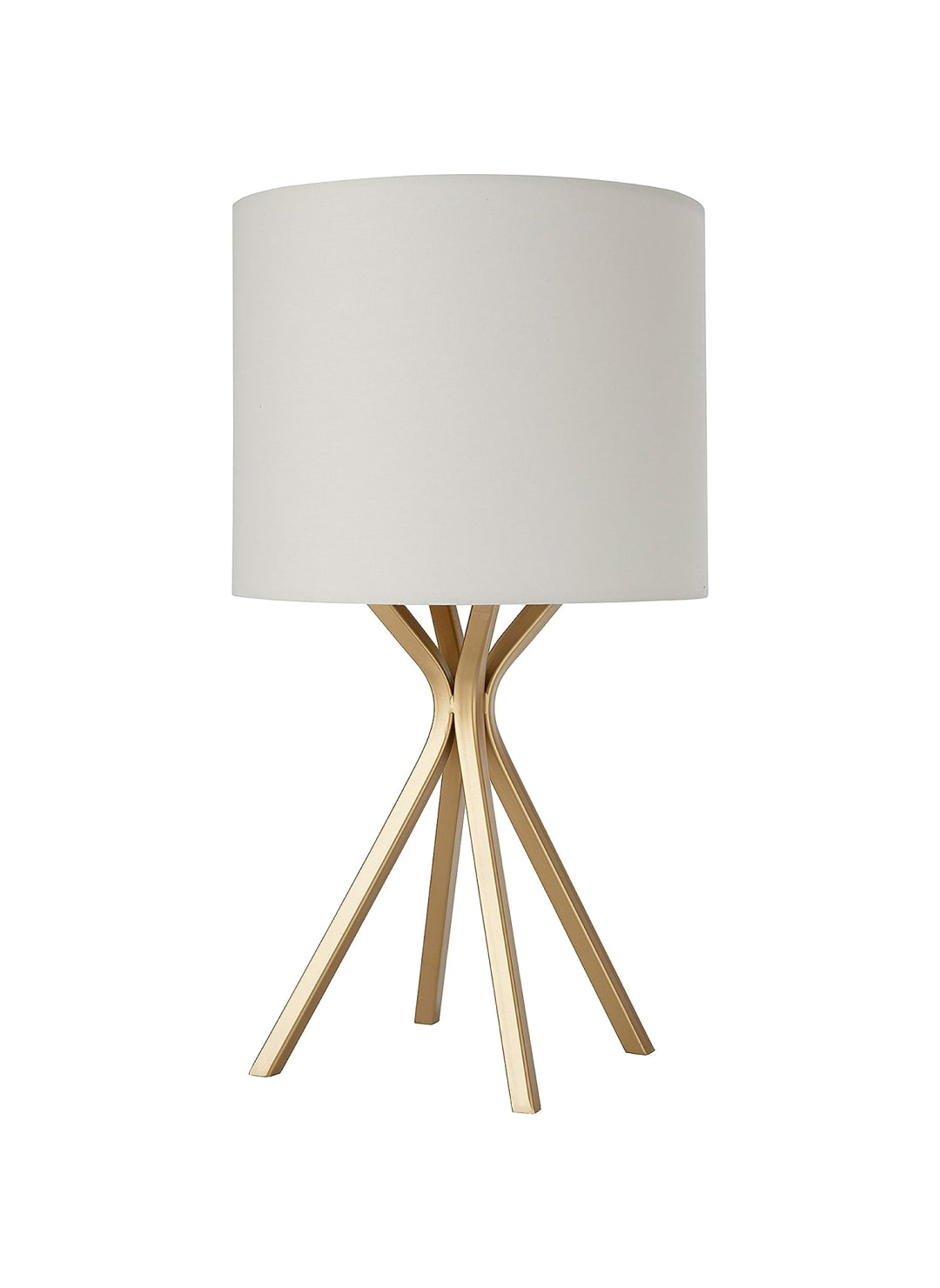 Rivet Gold Bedside Table Desk