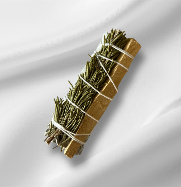 White sage with Rosemary and Palo Santo
